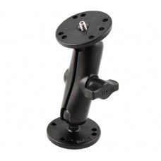 Mount with Standard 1" Ball Arm, Round Base & Camera Mount