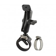 Mount with Rail Clamp & Strap with Diamond Base 1" Ball