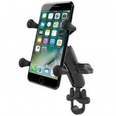 X-Grip® Phone Mount with Handlebar U-Bolt Base