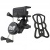 X-Grip® Phone Mount with Glare Shield Clamp Base