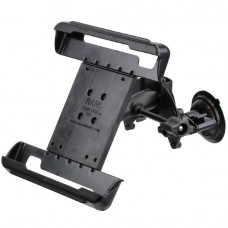 Dual Articulating Suction Cup EFB Mount with Arm & Retention Knob, and Large Tab-Tite™ Tablet Holder