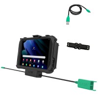 RAM® EZ Roll'r™ Power + Dual USB Data Cradle for Tab Active3 and Tab Active2