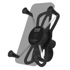 RAM® X-Grip® Large Phone Mount with RAM® Tough-Strap™ Handlebar Base