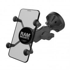 RAM® X-Grip® Phone Mount with RAM® Twist-Lock™ Low Profile Suction Base